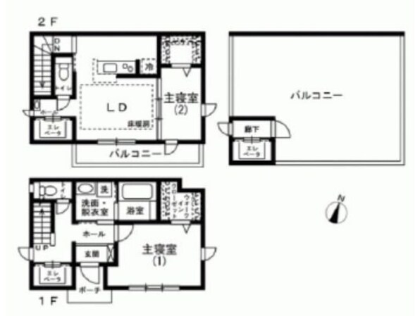 ヴィエンナの物件間取画像